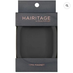 Hairitage Hold Tight Hair Pin Magnet–Magnetic Bobby Pin/Hair Clip Organizer-NIB